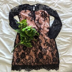 Beautiful lace mini dress